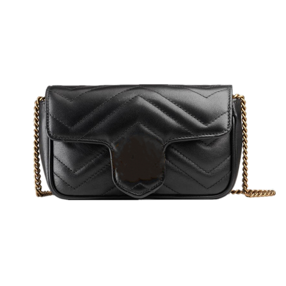 

Designer Cowhide Chain Bag Shoulder Cross Body Fanny Pack Stylish Lady Purse 20*14 cm Luxury Boutique Messenger Fashion Women Wallets with authentic box t1, Accessories fee(not sale separately)