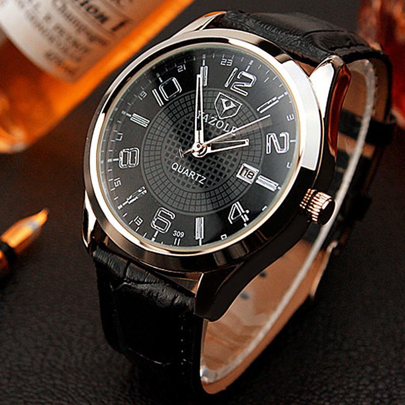 

Wristwatches YAZOLE Watches Men Sport Luxus Designer Brand Quartz Orologi Acciaio Uomo Reloj Relogio Masculino 2021, 309-3