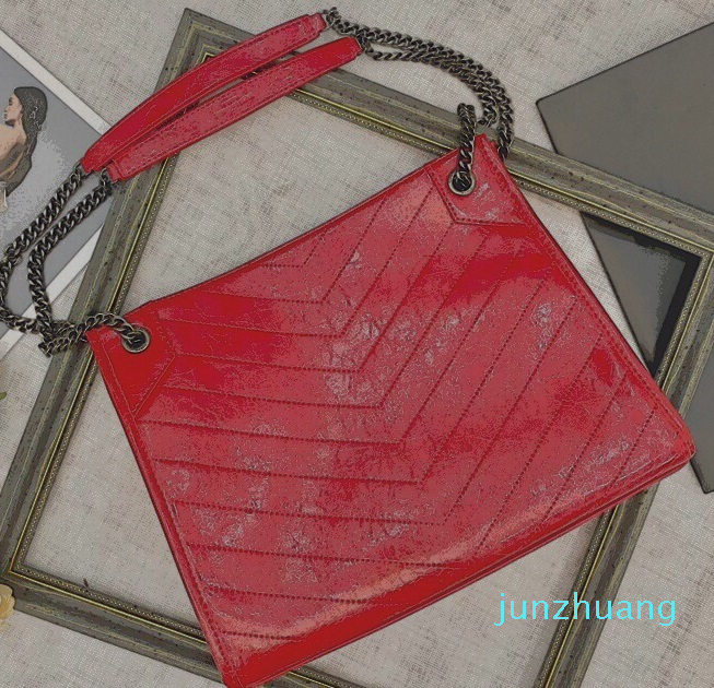 

Designer- Women bags High quality large capacity shoulder commuter bag female, Red