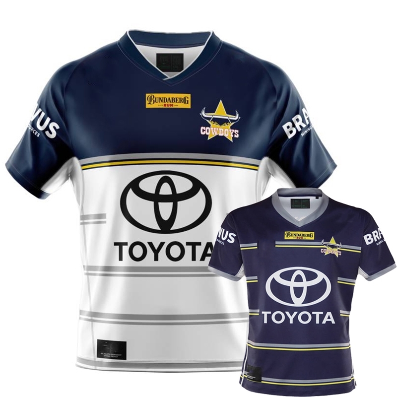 

North Queensland Cowboys Rugby Home Away Men's Sport T-Shirt, 2021 home