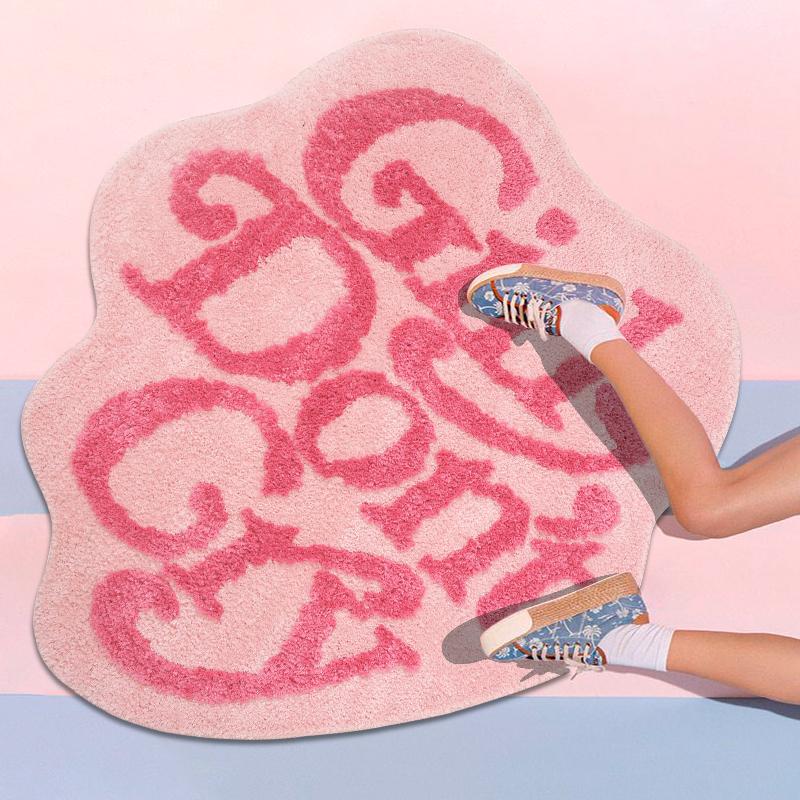 

Carpets Soft Fluffy Message Rug Carpet Bathroom Area Floor Pad Tufted Bedside Mat Doormat Bedroom Aesthetic Home Room Decor, Blue