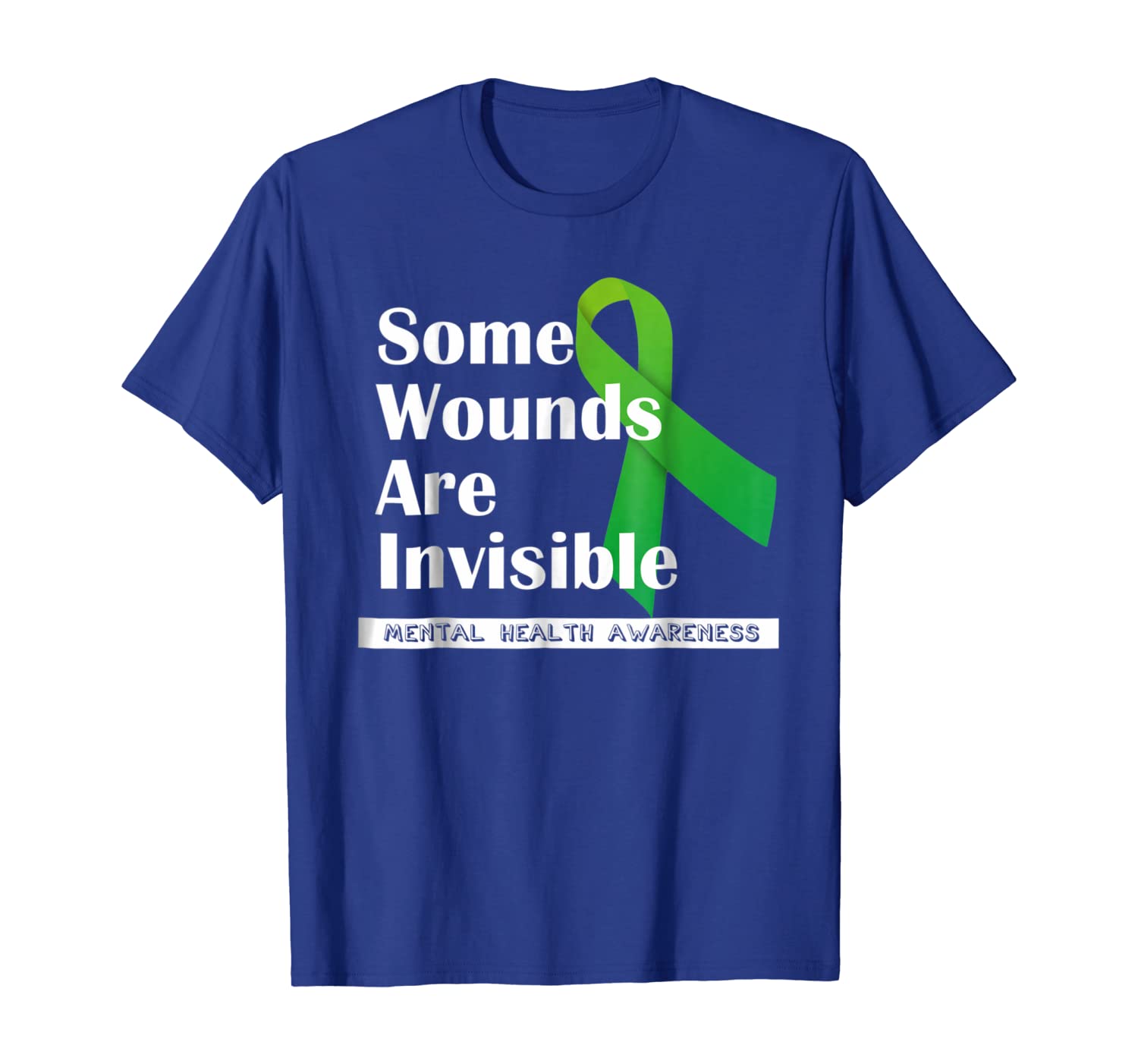 

mental health awareness t-shirt, White;black