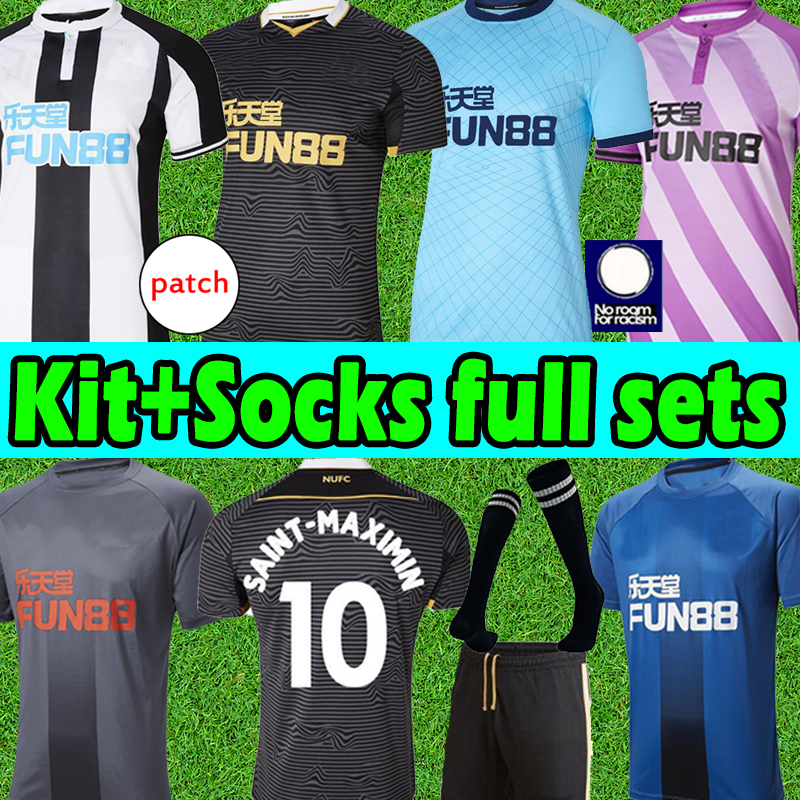 

21/22 Upon men kids kit socks full sets Tyne The Magpies soccer jerseys SHELVEY WILSON JOELINTON ALMIRON RITCHIE GAYLE training 2021 2022 Football shirt, 21 22 gk
