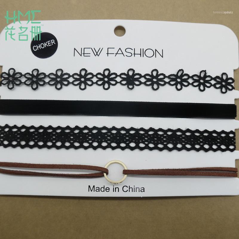 

Chains Fashion Personality 1set/bag Lace Necklace Combination Of Four Card Suit Rope Chain For Lady By Designer Jewelry Making Style 11