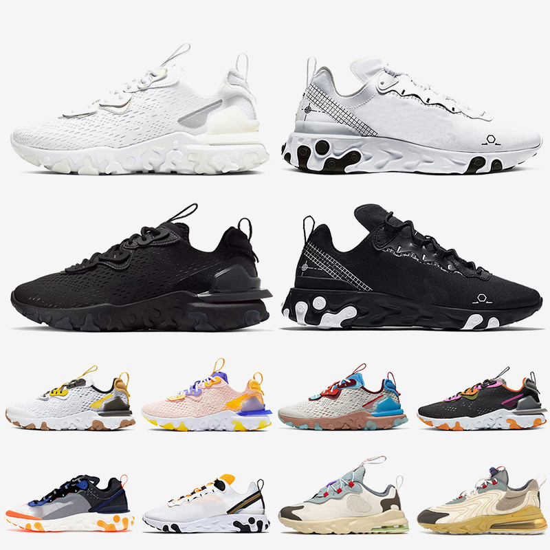 

Top Quality Sneakers Epic Vision Element 55 87 Running Shoes for Men Women Schematic Triple White Black Vast Grey Photon Dust Cactus Jack Sail Sports Trainers, #2 36-45 cactus trails