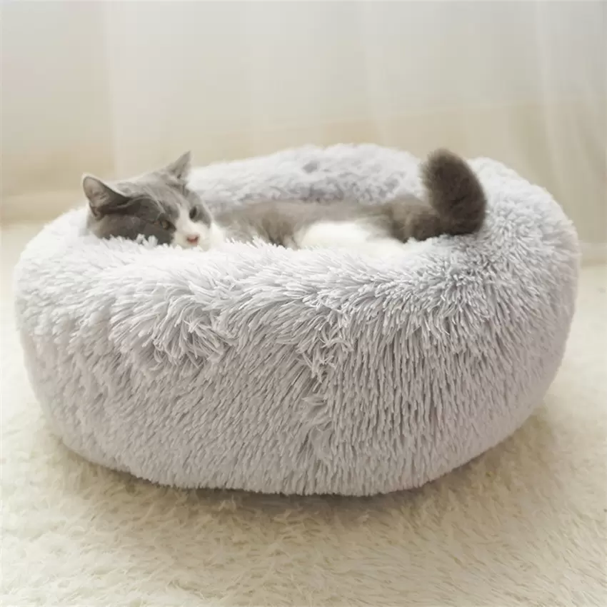 

Dog Bed Sofa Round Plush Mat For Dogs Large Labradors Cat House Pet Bed Dcpet Best Dropshipping Center mini size jers, As pic