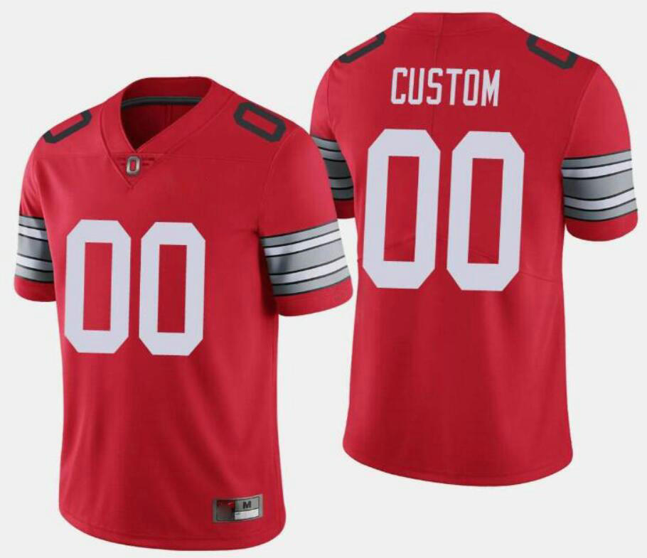

Professional Custom Jerseys NCAA Ohio State Buckeyes College Football Jersey Logo Any Number And Name All Colors Mens Football Jersey -5XL A1