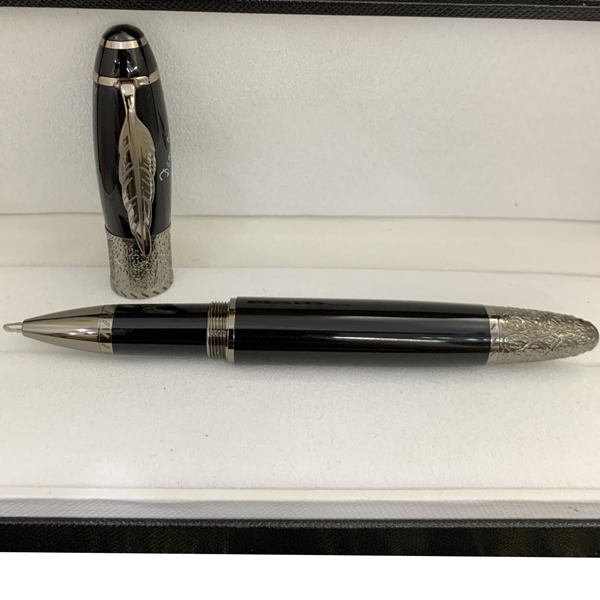 

Famous signature gel pen maple leaf clip office supply roller ball gift pens with series number 0301/8000