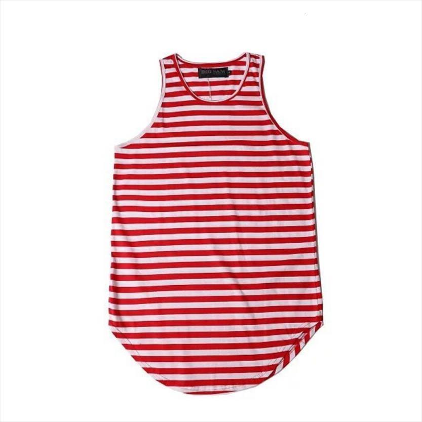 

arrivals men striped tank camiseta tirantes hombre mens hip hop punk oversized sport singlet clothes, White;black