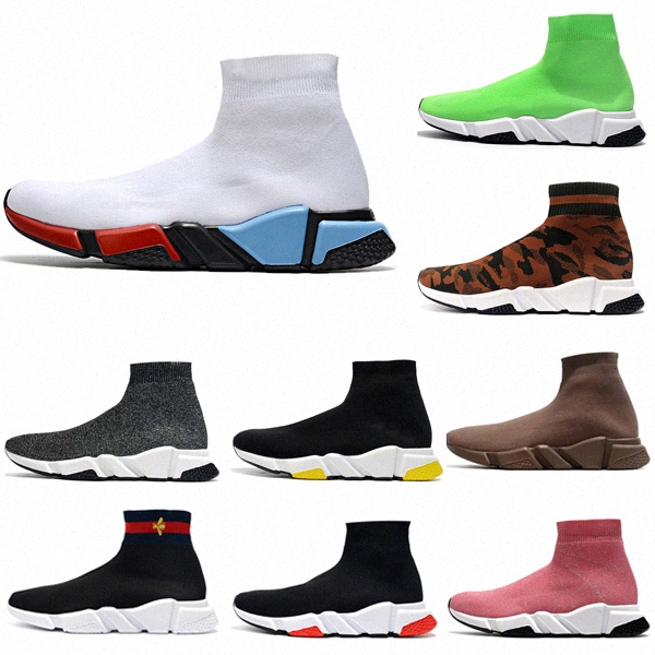 

Sock Speed Trainers balencaiga shoes trainer Black Red Triple 1.0 Flat Socks Boots Sneakers Casual Shoe 35-45 0202 v1Np#