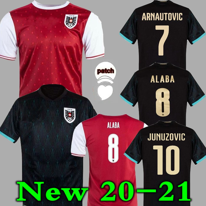 

2021 Austria HOME soccer jersey 20 21 DAVID ALABA AWAY Grillitsch Arnautovic Sabitzer camisetas Football Shirt, 20 21 home