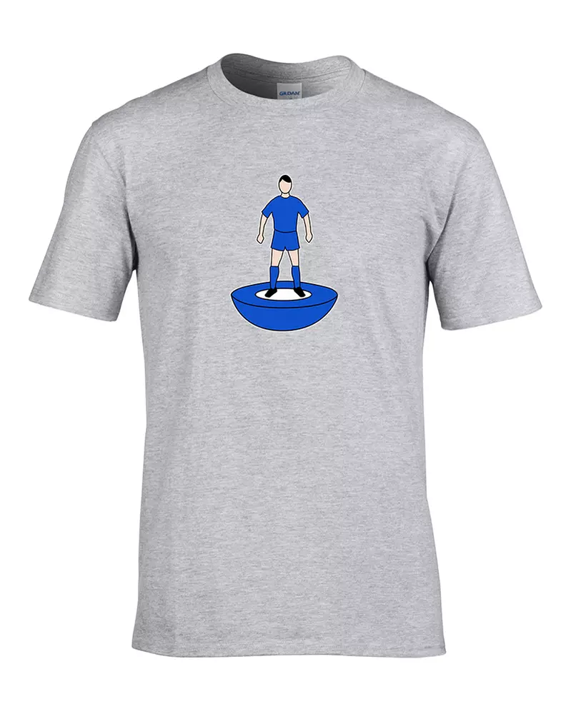 

LEICESTER- Favourite TEAM KIT COLOURS Men's Personalised Football Fan T-Shirt, White;black