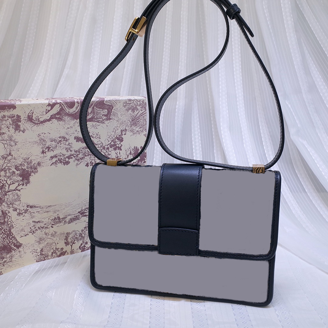 

Fashion Classic Cross Body Bag Handbags Shopping Bags Luxury Designer Print Embroidery Shoulder Handbag, Blue 24cm