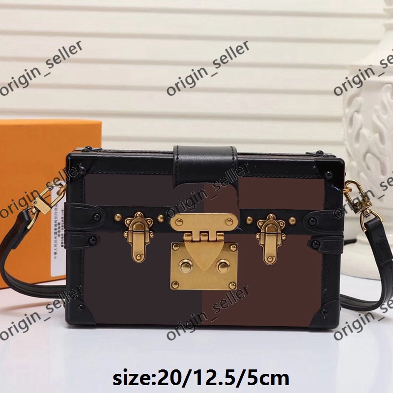 

Shoulder Bags trunk bag Ladies Women Quality Leather Messenger 2021 whosale hotsale pattern plaid flowers Solid color PU arge capacity Street casual Exquisite, Fh01 20/12.5/5cm