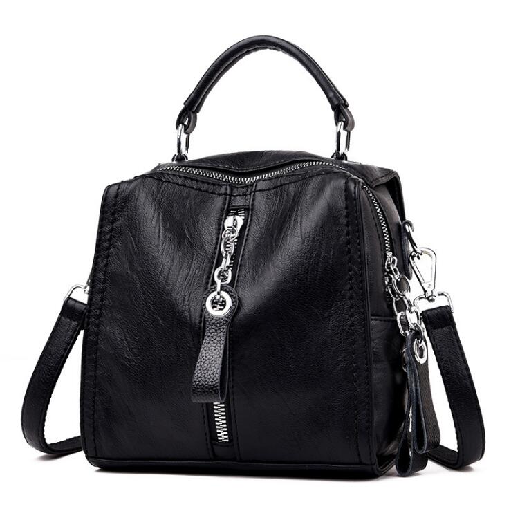 

Top quality Genuine leather Women's men tote crossbody Bags Luxury Designer mylon fashion shopping wallet Camera Cases card pockets handbag Shoulder Bag, Black