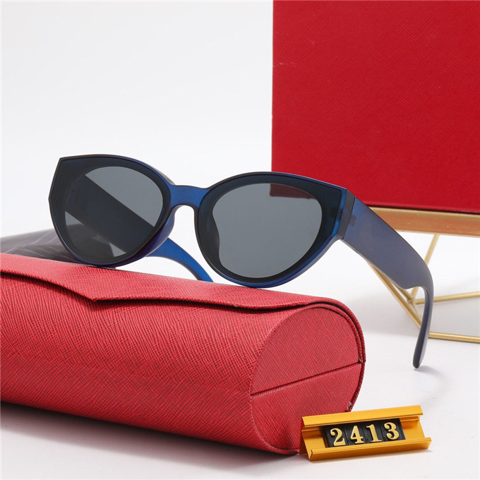 

luxury Womens Sunglasses High Brand Summer Beach Goggle Woman Oversize Glasses UV400 Highly Quality with Box