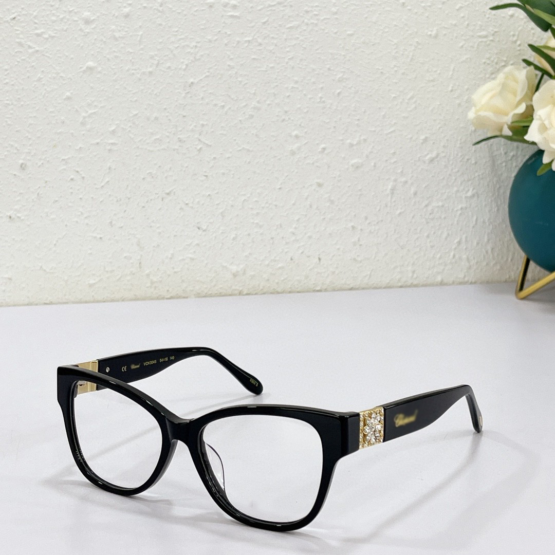

CHOP VCH304S Top quality designer optical glasses frame fashion retro luxury brand eyeglasses business simple design womens prescription gla, Black