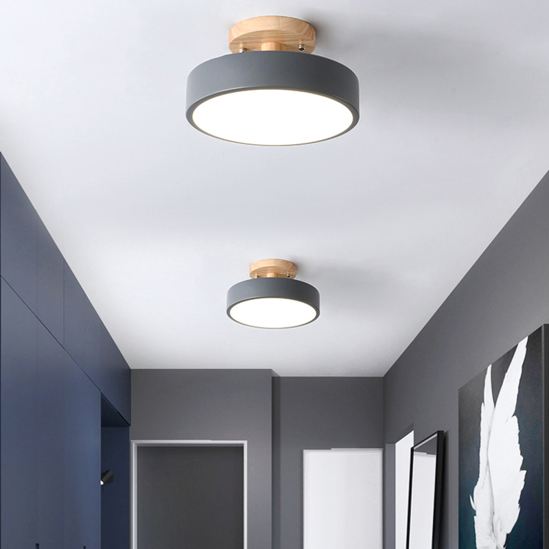 Ceiling Lights Modern Led Nordic Wood Lighting Fixture Indoor Luminaire Kitchen Living Bedroom Hanging Lights Home Decor Lamps-image-742549008