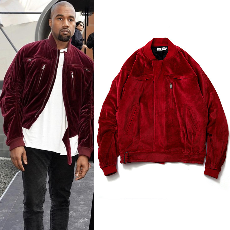 

Pockets Velvet Thick Jackets Stand High Street Windbreaker Casual Oversize Mens Coat Loose Winter Clothes, Black