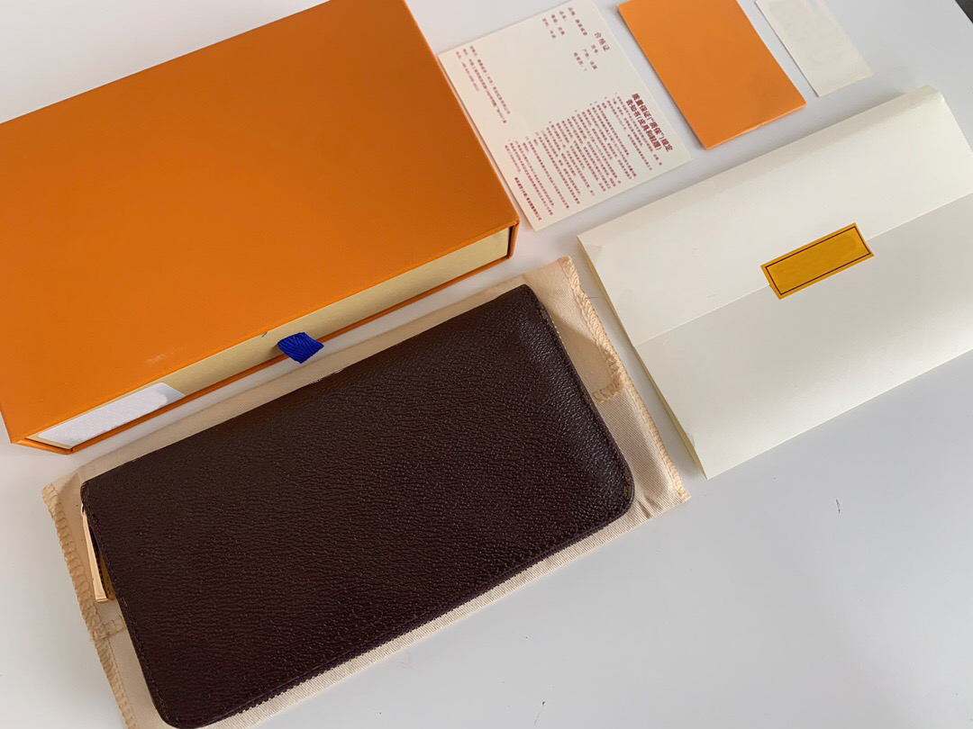 

woman wallet purse women original box high quality fashion shipping woman lady bags, Presbyopia rose red6p #m60017
