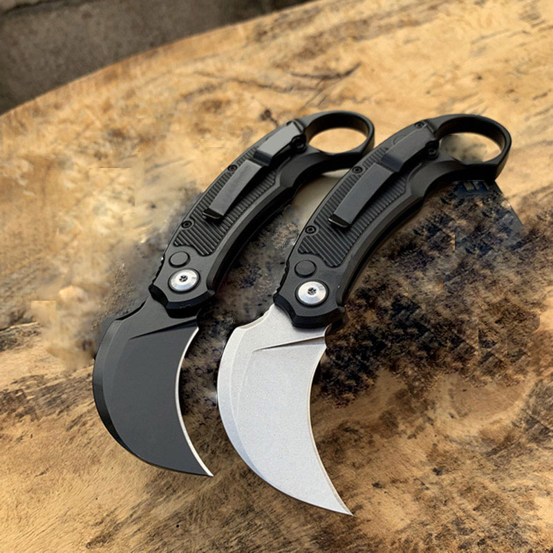 

New Auto Claw Karambit Automatic Knife Folding Pocket Defense Camping Hunting Survival Bench UT88 Jungle Fighting Tactical Push Knives Godfather 920 Exocet UT85