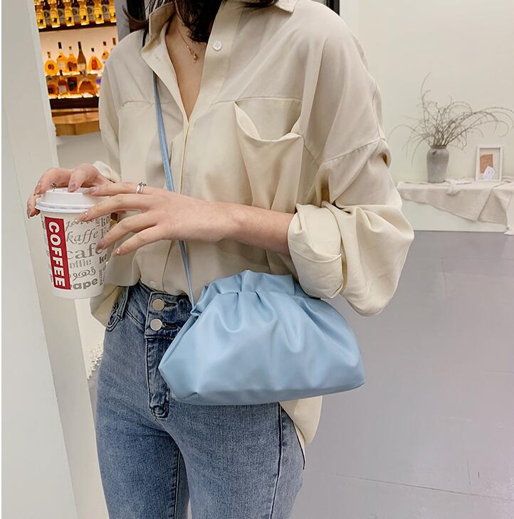 

1-33 leather Handbag Bag Pillow bag Luxury Crossbody messenger bags Women Bags Travel shoulder bag, Red;black