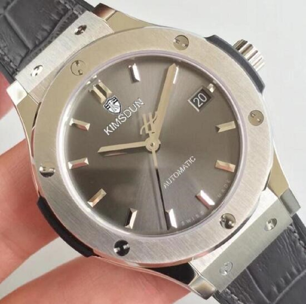 

2021 top classic sport tape belt automatic mechanical watch diameter Auto Date 42 men and women mm2813 movement sapphire by racing clothing, Slivery;brown