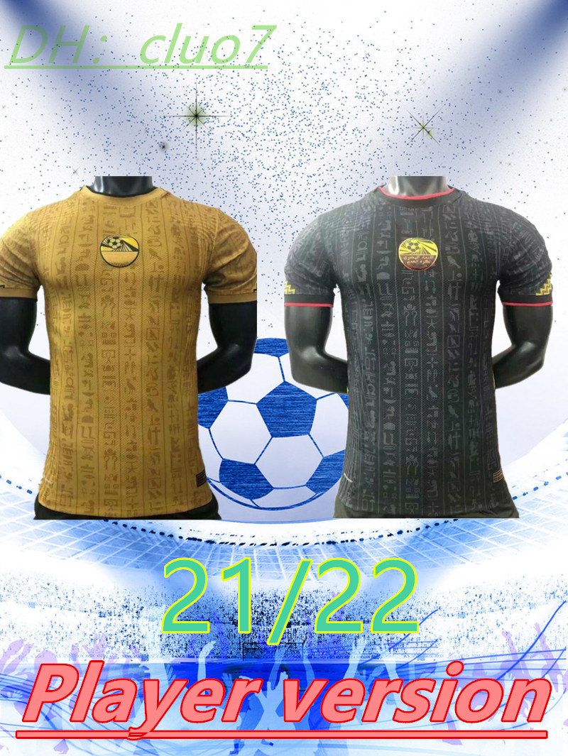 

21/22 Egypt .SALAH #10 soccer jersey player version African 2021 national team Home Away third Men Kit football shirts Thai quality, Picture