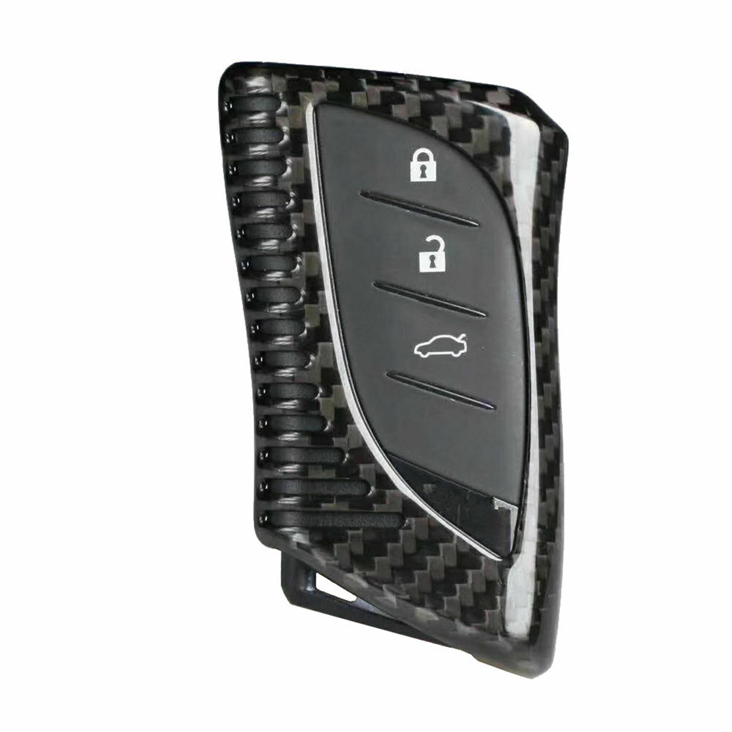 

For Lexus 2018 2019 Genuine Carbon Fiber Case Women Men Smart Car Key Fob Cover