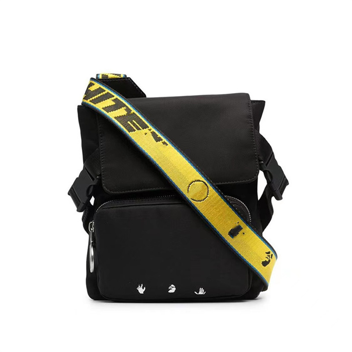

Brand designer Mini Men women Shoulder Bag Letter yellow canvas strap MessageBag camera waist bags multi purpose satchel Outdoor