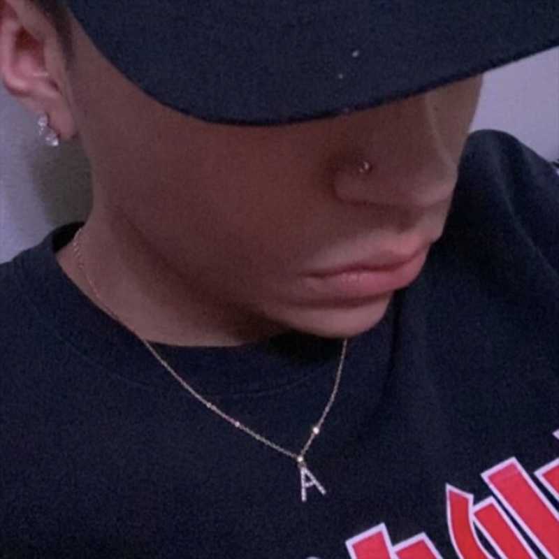 

Chains Rhinestone Charm Necklace A-Z Letter Initial Pendant Color Tennis Chain Choker Female Fashion Statement Jewelry