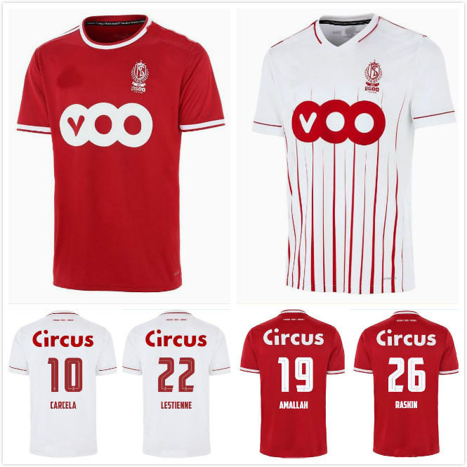 

Thai quality 21 22 Standard Liege soccer jerseys 2021 2022 Limbombe R.Standard de VANHEUSDEN LAIFIS CIMIROT EMOND CARCELA football shirts