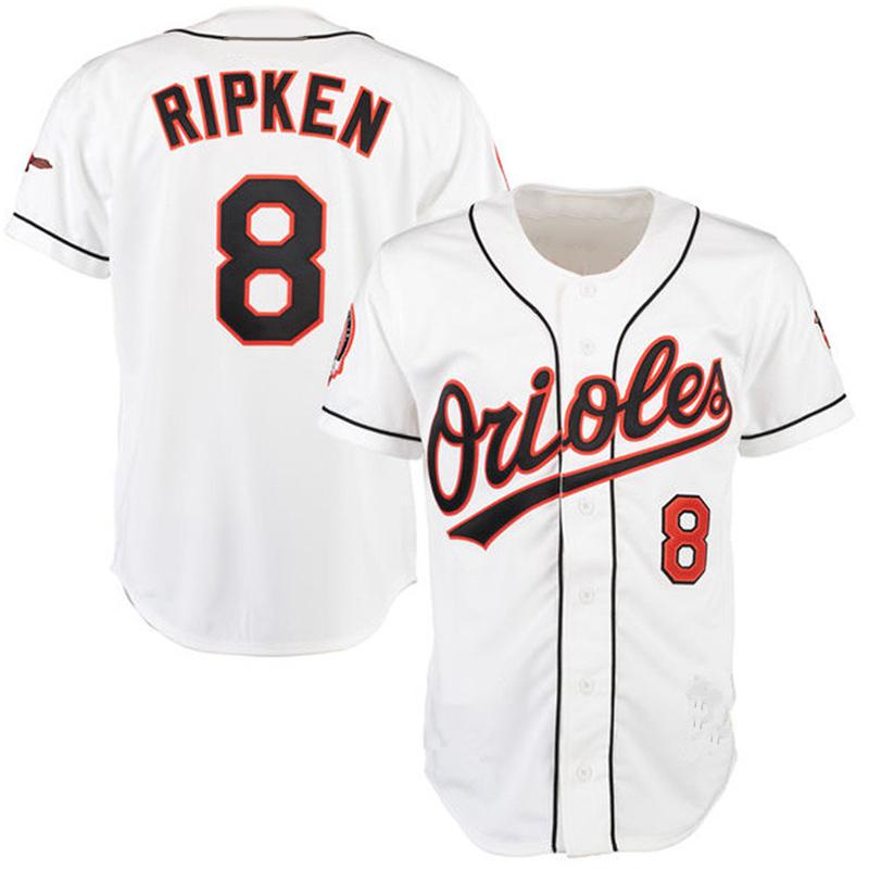 

8 Cal Ripken Baltimores Men Oriol 16 Trey Mancini Baseball Jerseys 6 Ryan Mountcastle 29 Ramón Urías 12 Stevie Wilkerson 4 Earl Weaver 33 Ed, Men(jin ying)