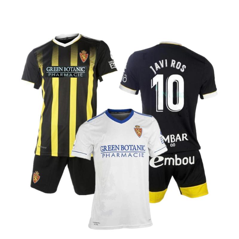 

Men's T-Shirts Men Kids Kit 2021 2022 Real Zaragoza FRAN GAMEZ ZAPATER VAZQUEZ POMBO SHINJI KAGAWA JAVI ROS L. SUAREZ Shirt, No name no number