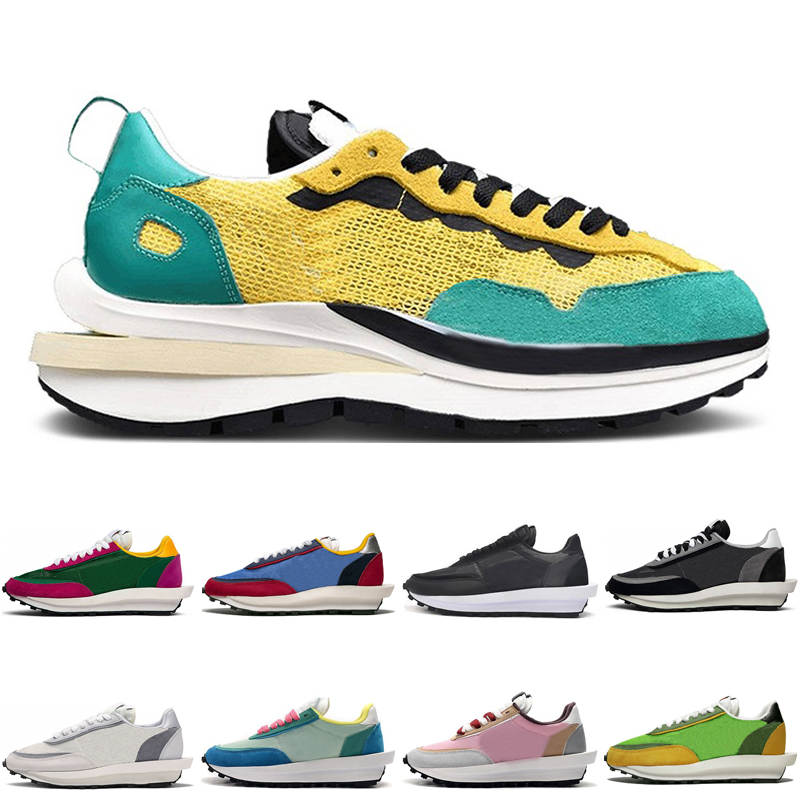 

hotsale vaporwaffle ldv running shoes for men women Sail White Blue Game Royal Neptune Green Black Grey Dark Iris Sesame outdoor sports sneakers trainers