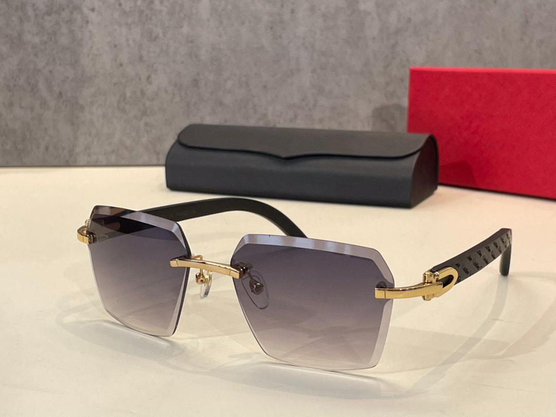 

Summer Sunglasses For Men and Women style 81880123 Anti-Ultraviolet Retro Plate Frameless Special design Eyeglasses Random Box