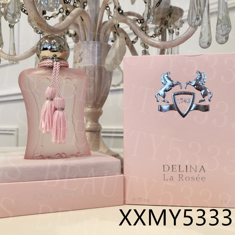 

New Arrival Woman perfumes sexy fragrance spray 75ml Delina La Rosee eau de parfum EDP Perfume Parfums de-Marly charming royal essence fast delivery