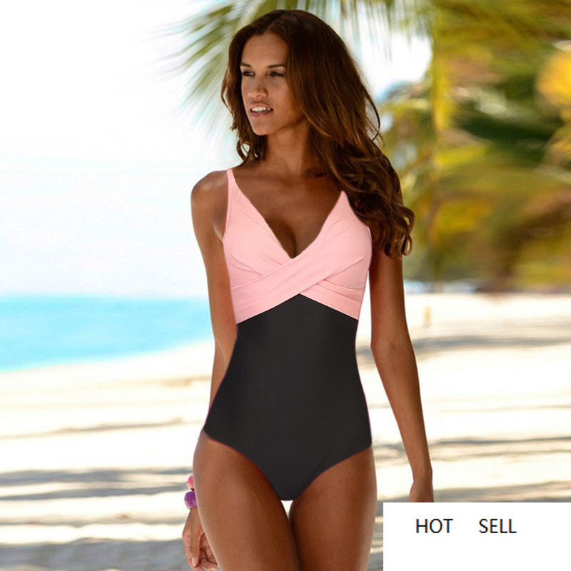 

Sexy One Piece Swimwear Women 2021 New Floral Monokini Bathing Suits Bodysuit Plus Size Swimsuit Beach Swimming Suit For Female