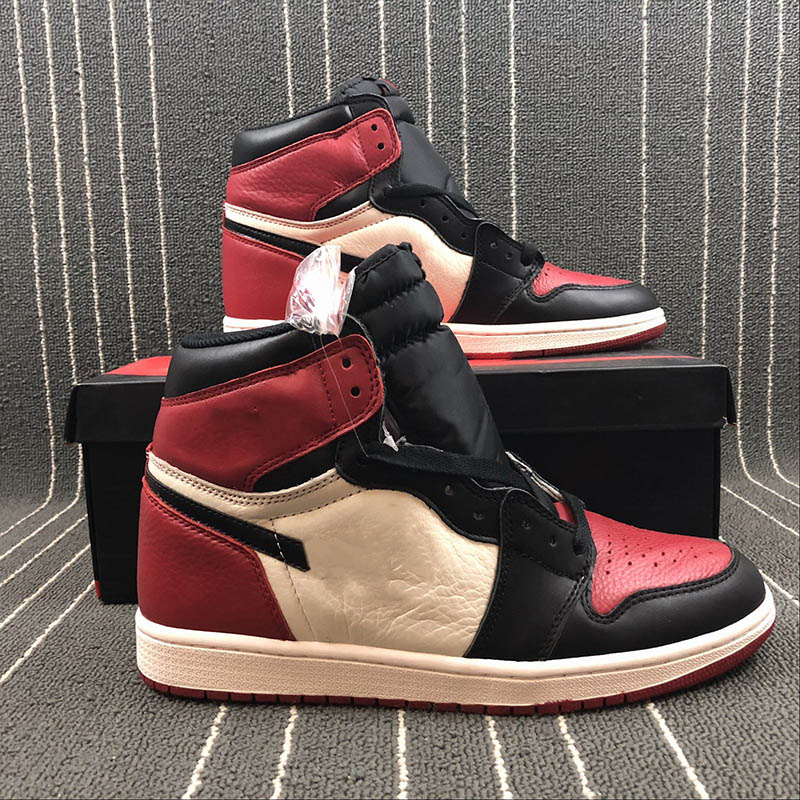 

Jumpman 1 High og Women Man Basketball Designer Shoes Bred Toe Fashion Chaussures Trainers With manbasketballshoes, #2