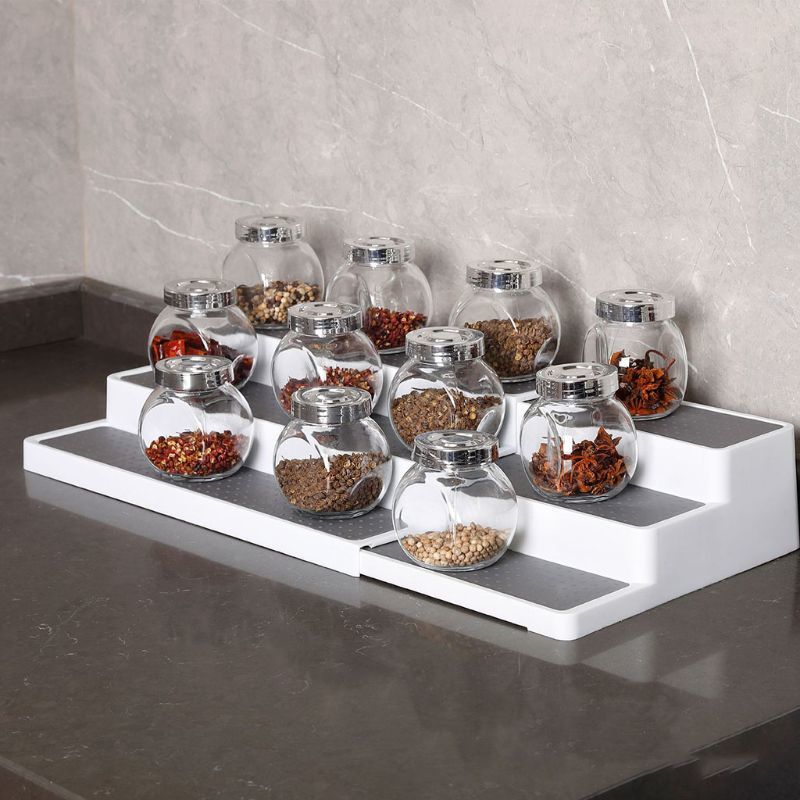 3 Animal Spice Reaction Extendable Stap Table Box Waterproof Kitchen Organizer Plank Herbs-image-692823236