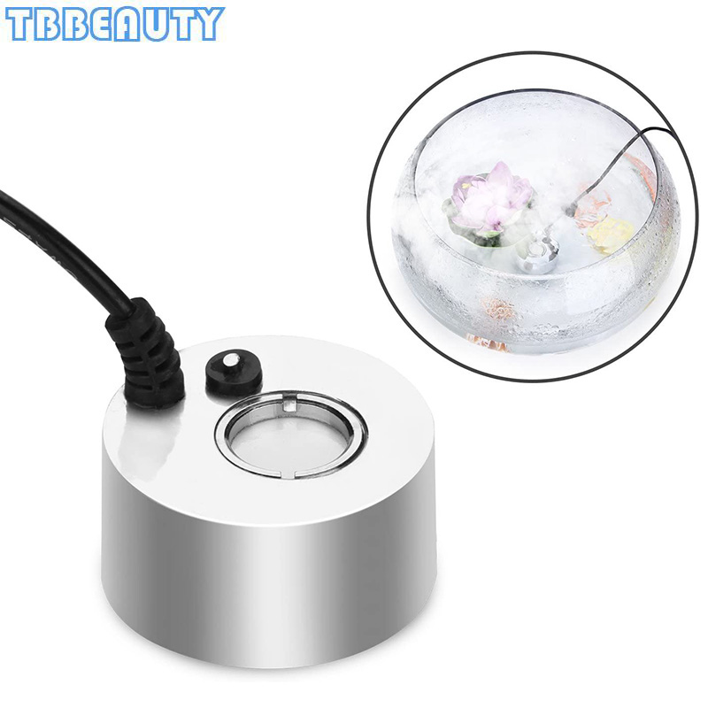 

400mL/H Aluminum Ultrasonic Mini Mist Maker Fogger Water Fountain Pond Fog Machine Atomizer Air Humidifier Nebulizer