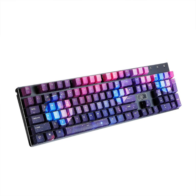 OEM PBT Cherry Blossom Keycap Mechanical Keyboard Keycaps Dye-Sublimation Keycap 667C-image-726147767