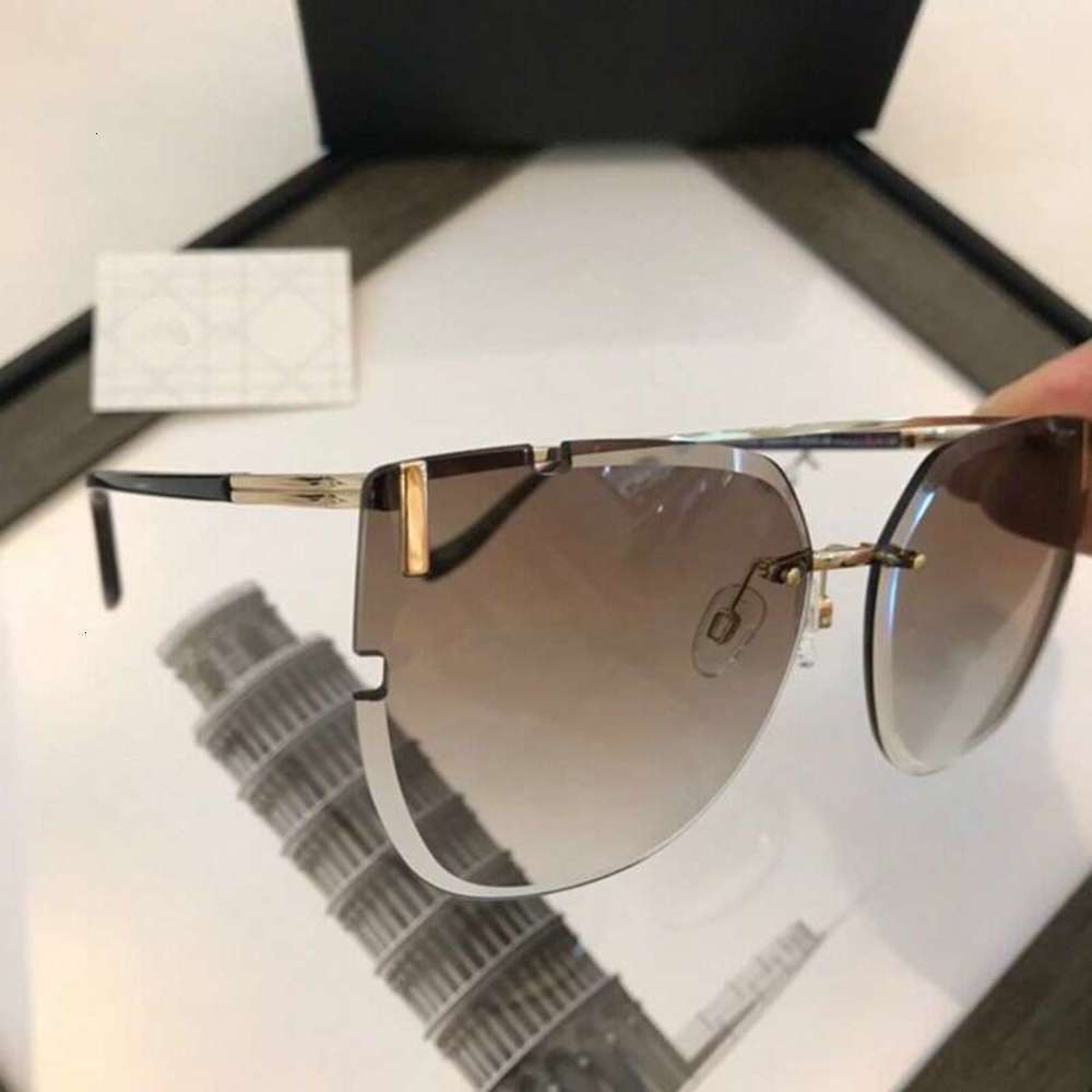 

sunglasses Fashionable sun frames Summer Brand Designer Men's Sunglasses Fashion Anti-blue Light Full Frame Flat Mirror Decorative Glas, Black