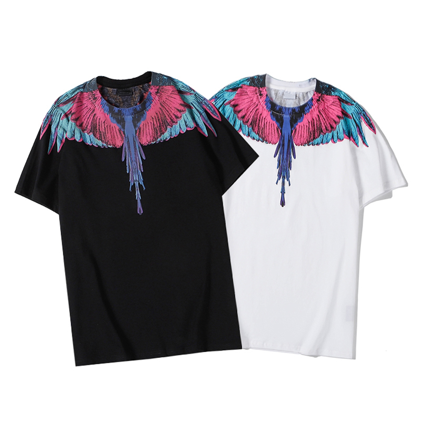 

Free transport of high-quality cotton t shirts Summer, 2021, European American short-sleeved T-shirt fashion and casual printed M57063, B51