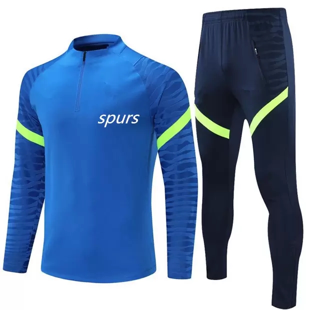 

2021 spurs soccer tracksuit ERIKSEN KANE Training suit SON JANSSEN Football jacket kit track tracksuits, 21/22