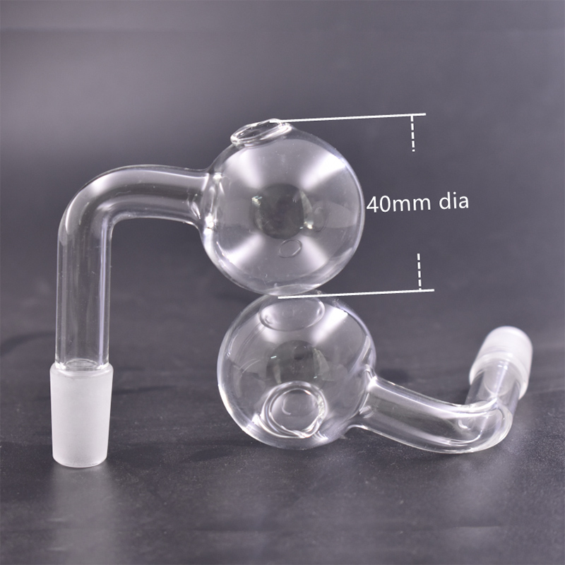

90 degree 10mm 14mm 18mm male female clear thick pyrex glass oil burner pipes for oil rigs glass bongs thick big bowls smoking accessories