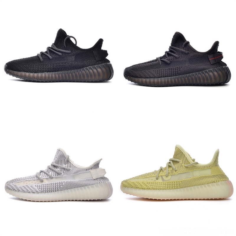 wTCAh 350 Inertia KanyeWest v2 shoe 350 man Grey Mens Womens Running Shoes for Top Quality-image-699331446