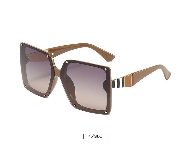 

7503 Polarized Sunglasses Round Face Ladies Sunglasses Star Net Red Street Sun Glasses Shooting Glasses With Package