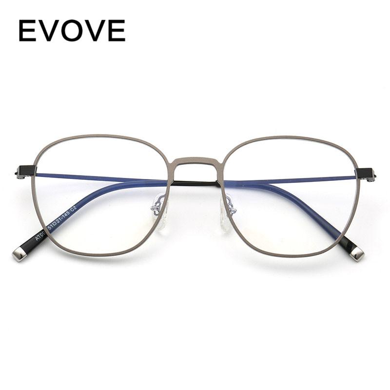 

Fashion Sunglasses Frames Evove Aluminum Eyeglasses Men Square Glasses Frame Man Ultra-light Vintage Spectacles For Myopia Optic Prescriptio