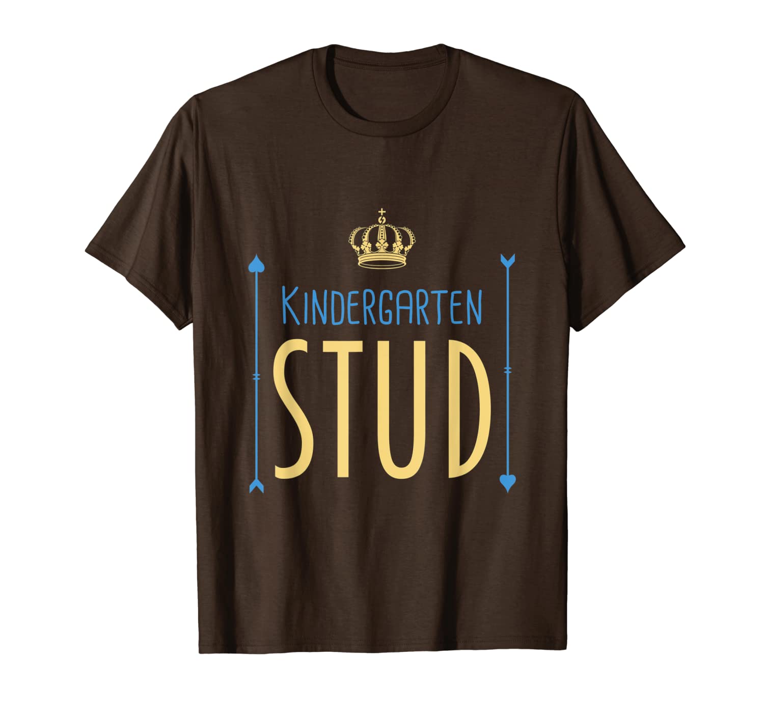 

kindergarten stud tshirt for cut little boys going to school, White;black